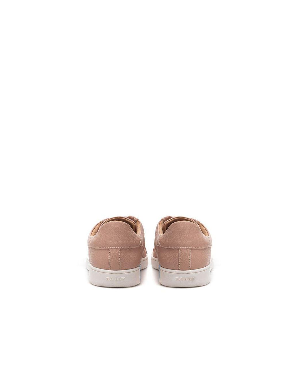 Bally Brown Janelle Sneaker Blush Leather