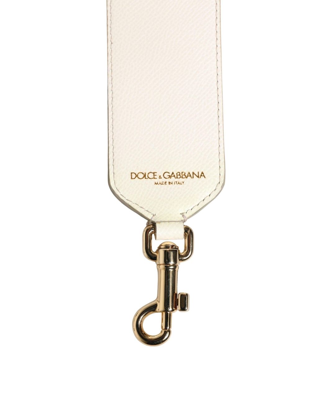Dolce & Gabbana Blue Floral Leather Stud Accessory Shoulder Strap Calf