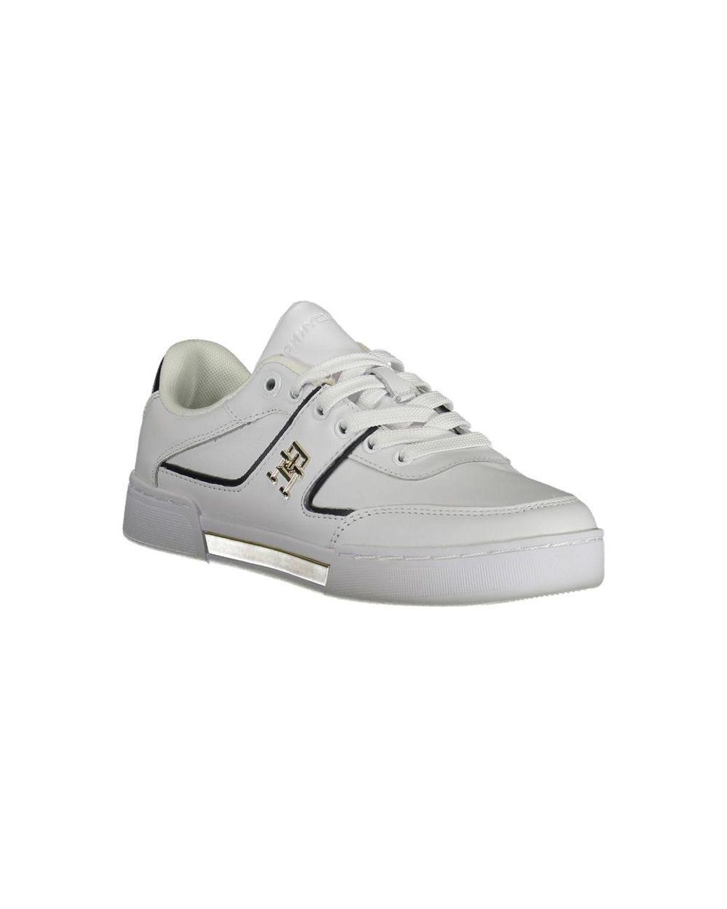 Tommy Hilfiger Gray Polyester Sneaker