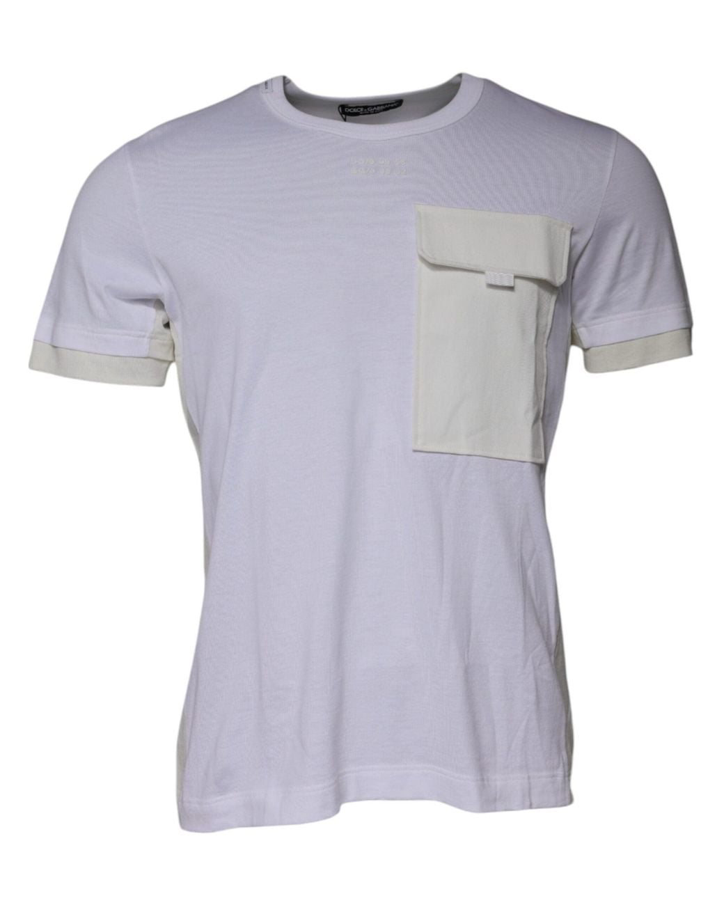 Dolce & Gabbana Blue Crew Neck Short Sleeve T-Shirt for men