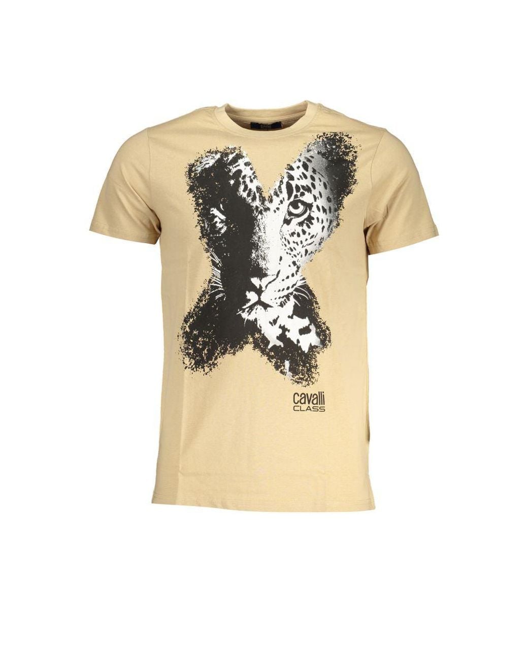 Roberto Cavalli Natural T-Shirts for men
