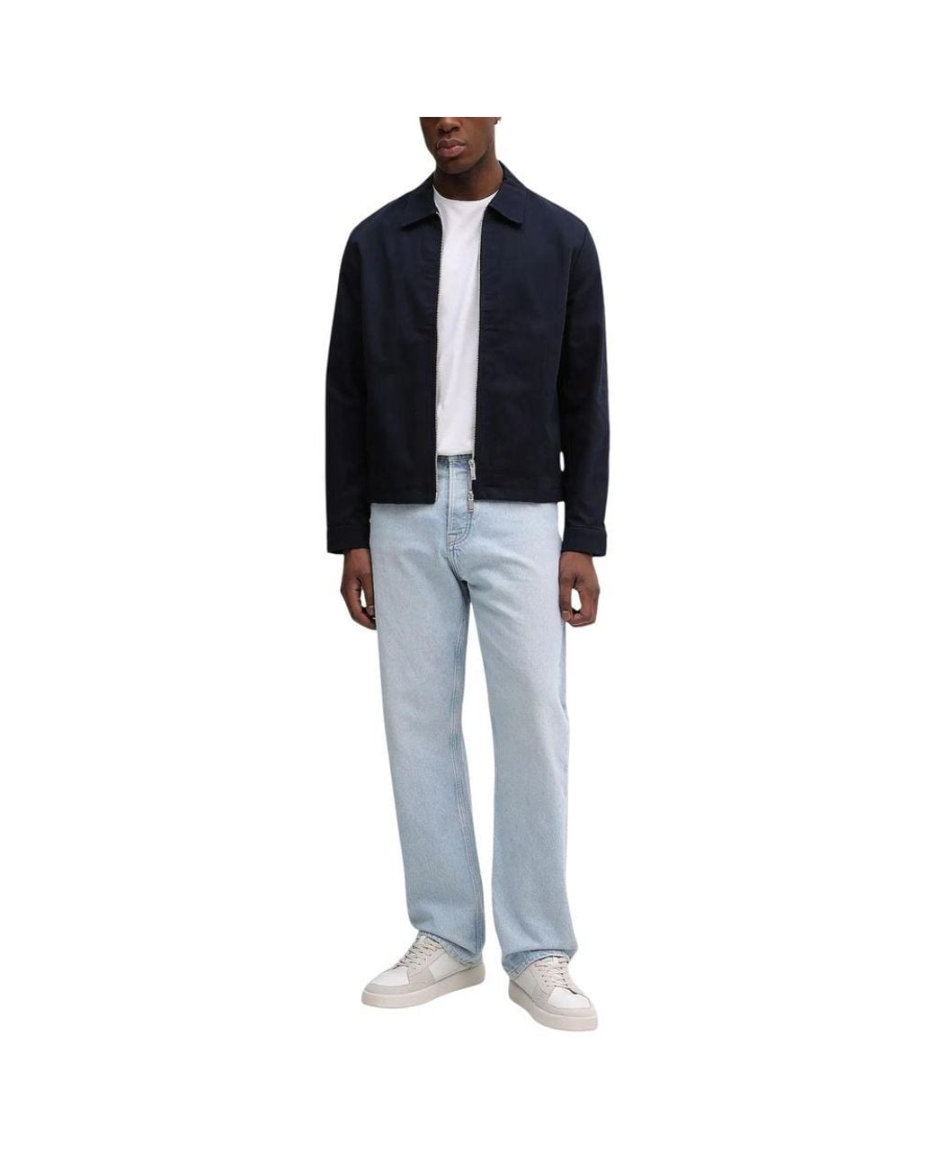 Calvin Klein Blue Cotton Full for men
