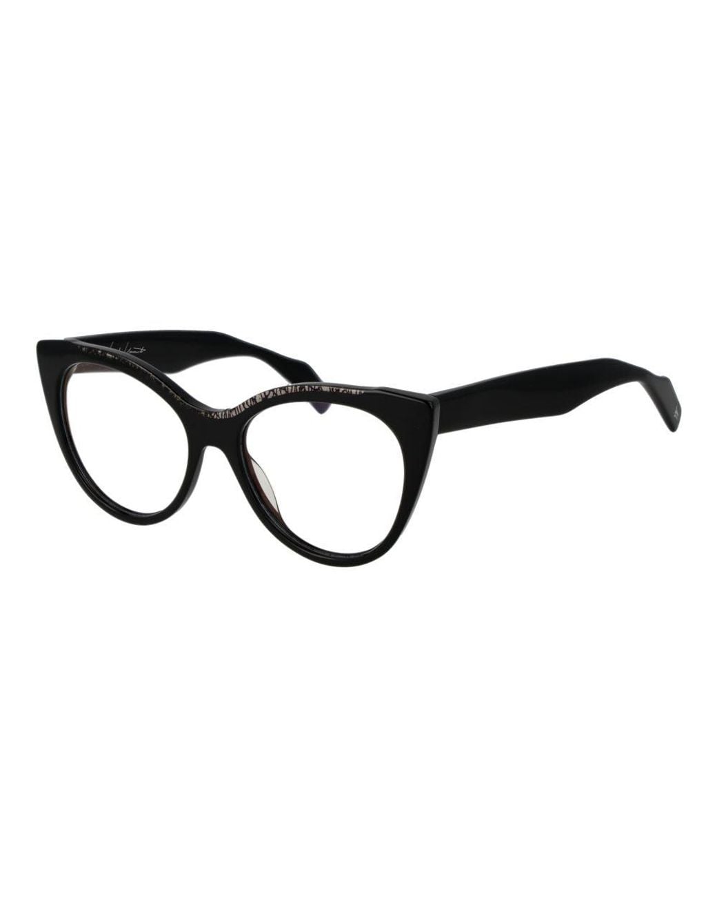 Yohji Yamamoto Black Plastic Glasses (Frames)