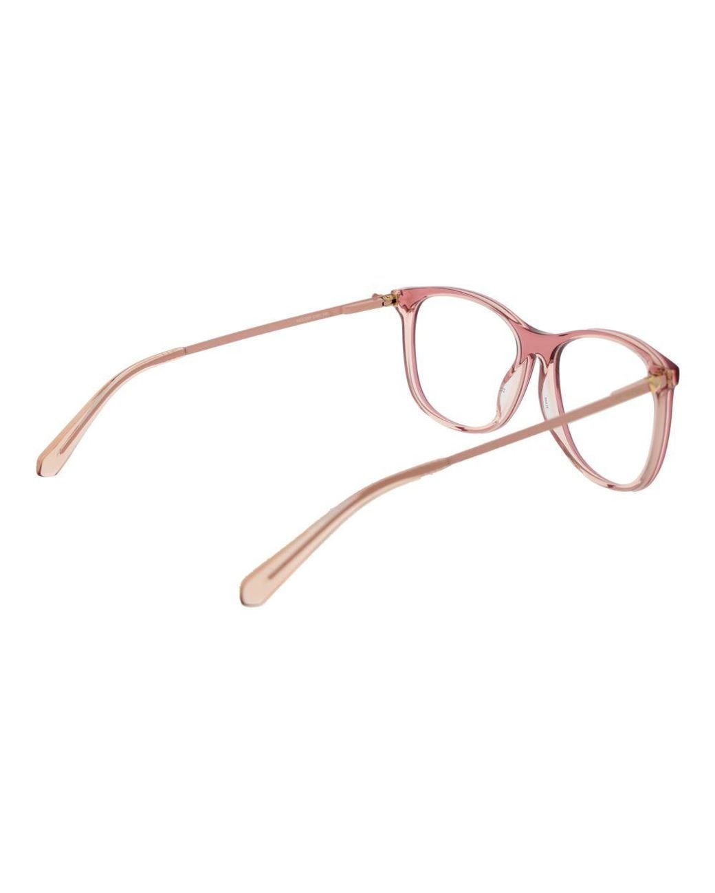 Love Moschino Brown Pink Acetate Glasses (frames)