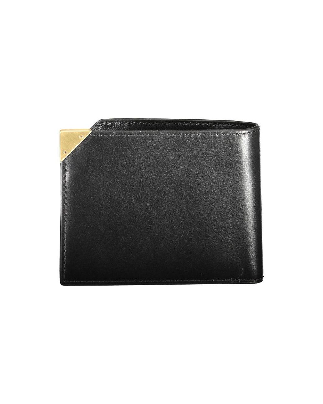 Calvin Klein Black Leather Wallet" for men