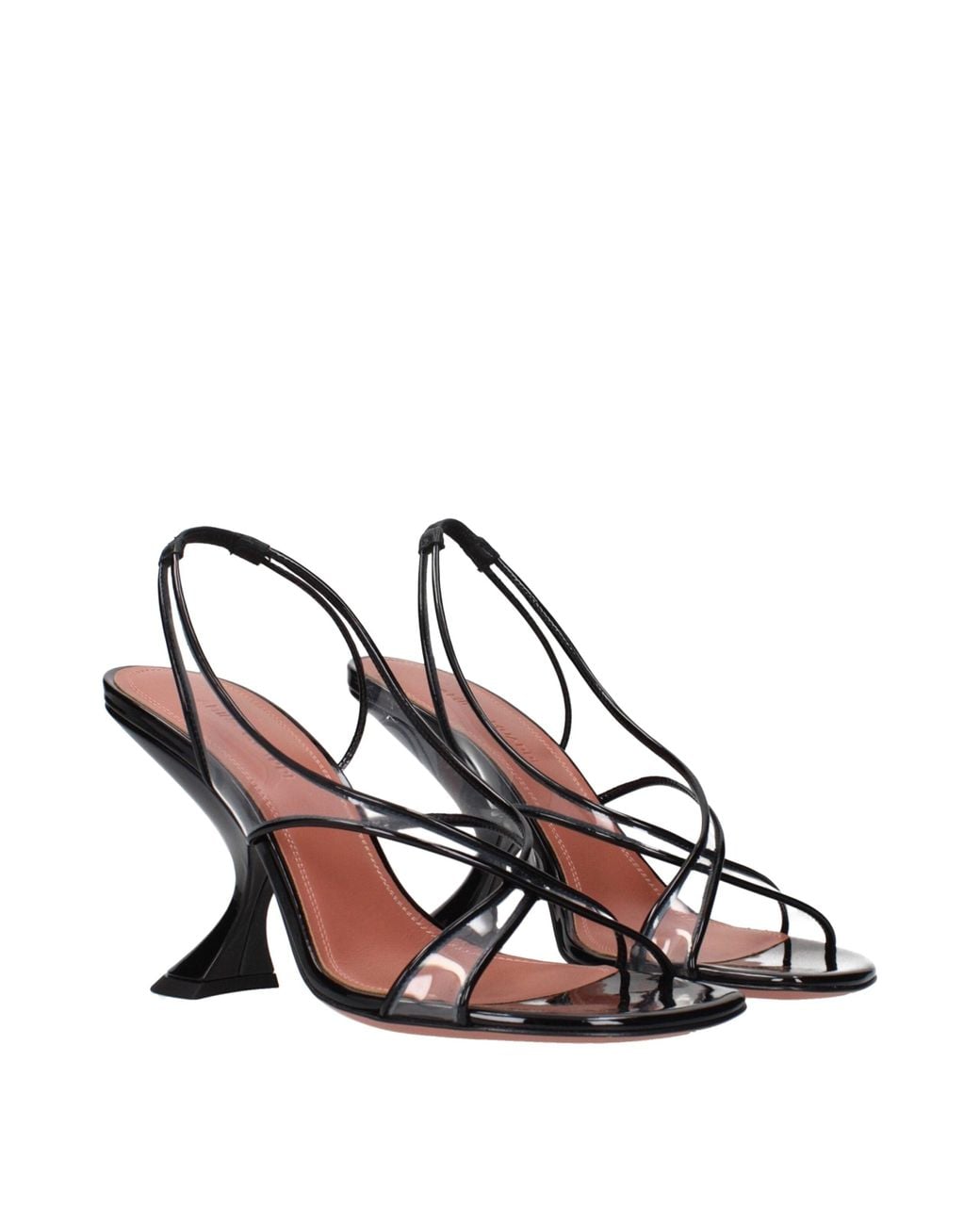 AMINA MUADDI Metallic Gilda Slingback Sandal