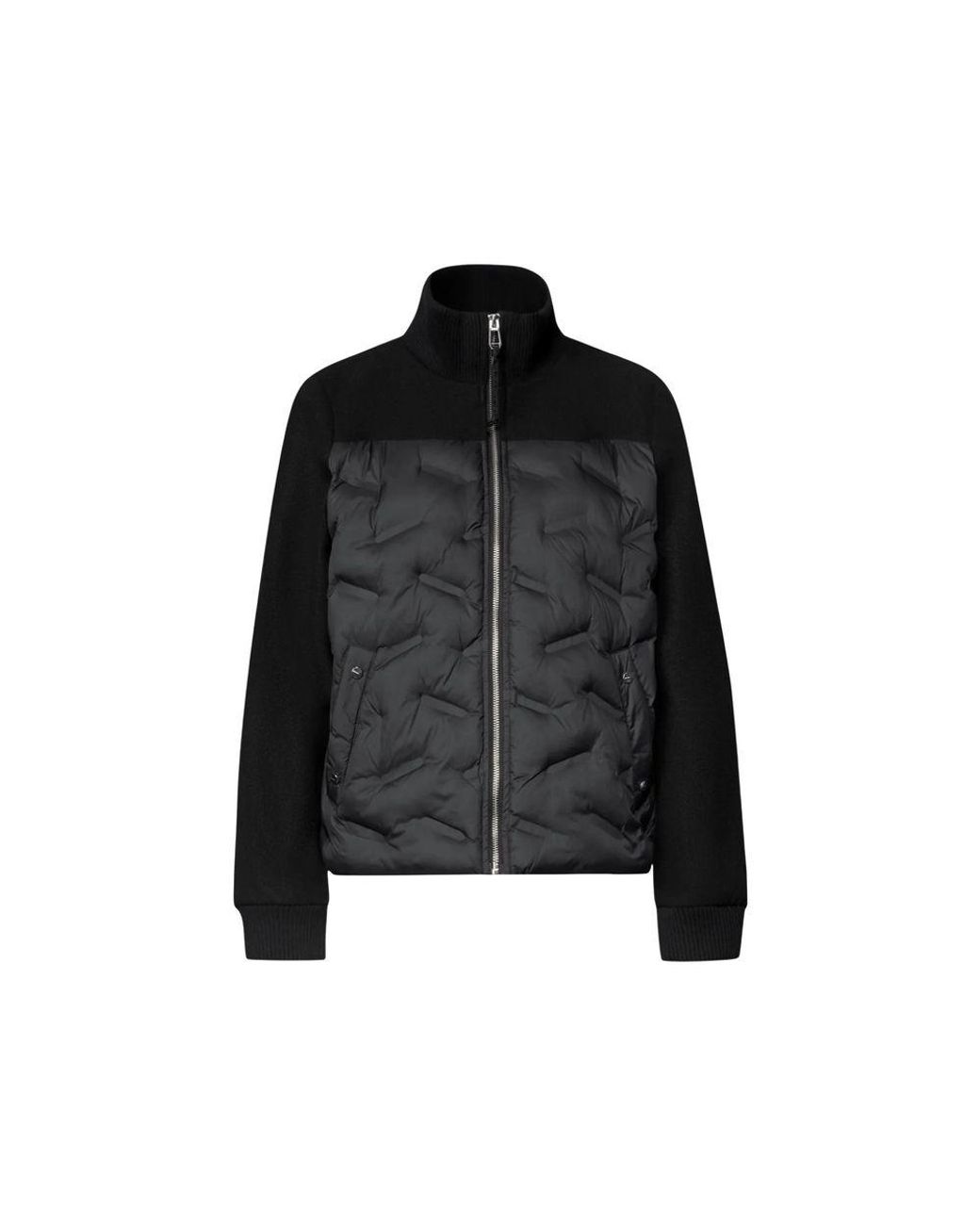 Street One Black Polyester Bomber