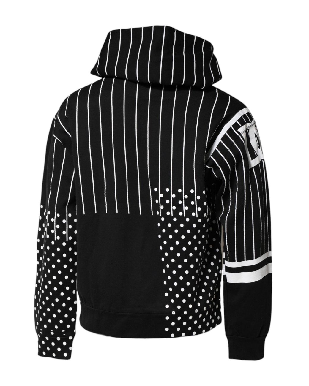 Dolce & Gabbana Black Hooded Pullover Sweatshirt for men