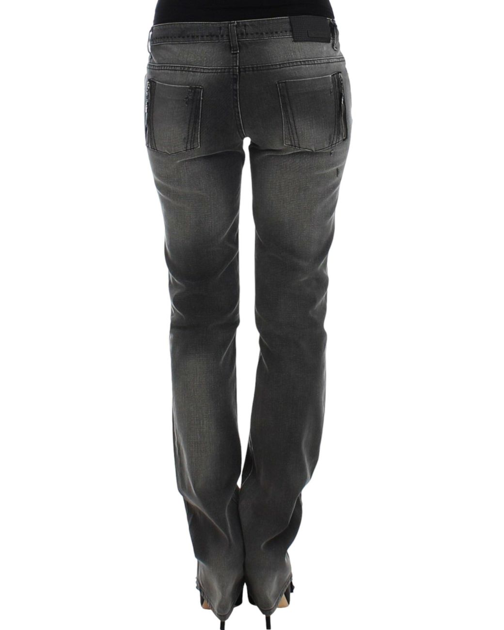 CoSTUME NATIONAL Straight Leg Jeans Gray Sig12557