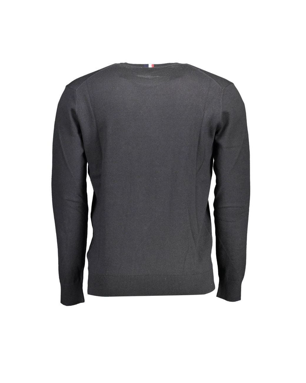 U.S. POLO ASSN. Gray U. S. Polo Assn. Cotton Sweater for men