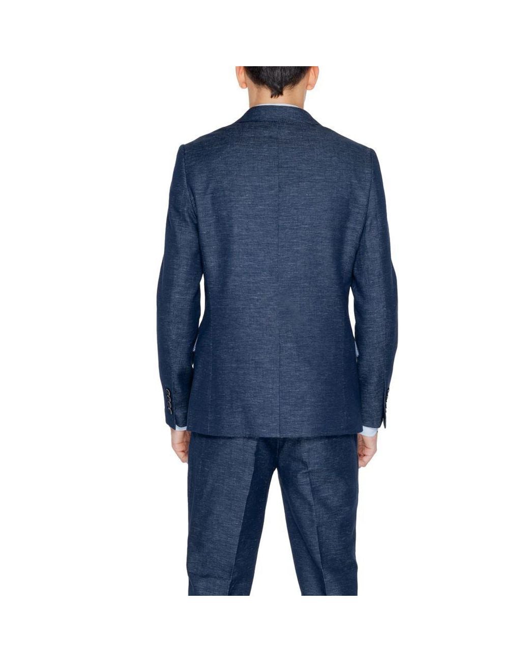 Antony Morato Blue Cotton Blazer for men