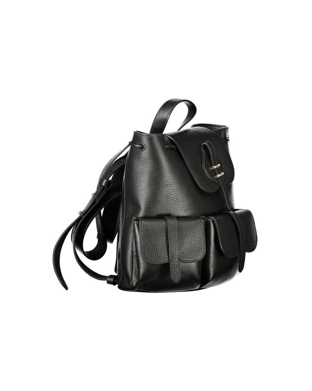 Coccinelle Black Nero Leather 's Backpack