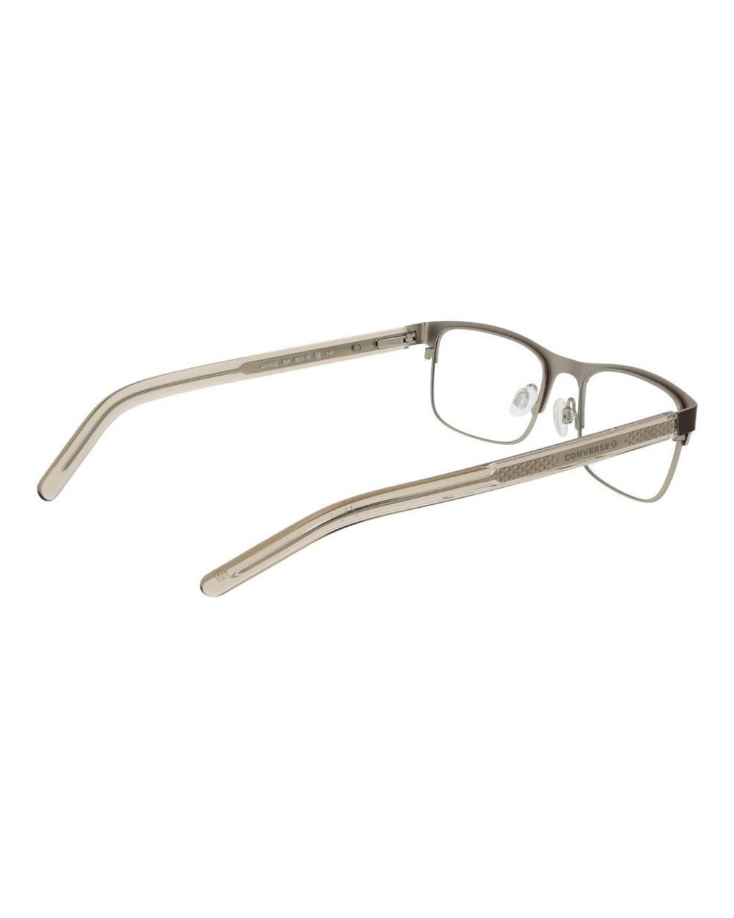 Converse Metallic Gray Acetate Glasses (frames) for men