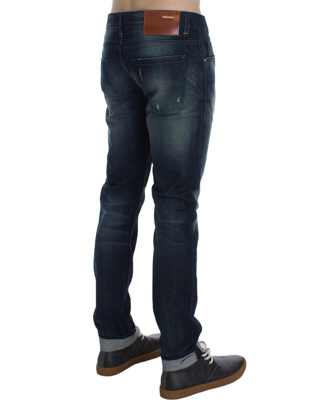 Acht Denim Straight Fit Jeans Blue Sig30494 for men