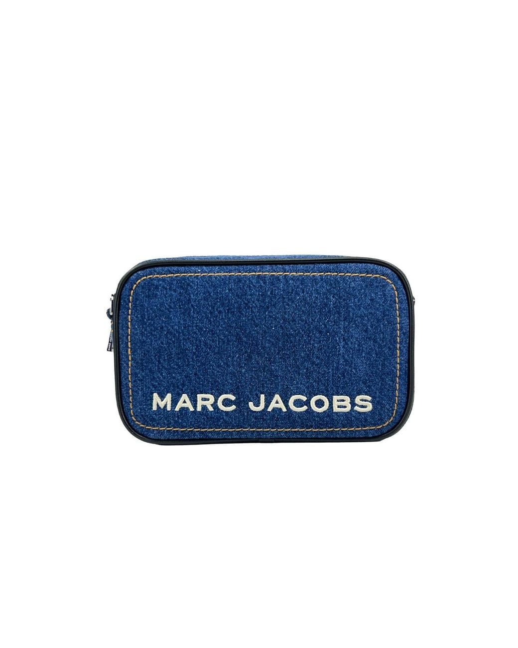 Marc Jacobs Blue Flash Denim Camera Crossbody Bag Purse