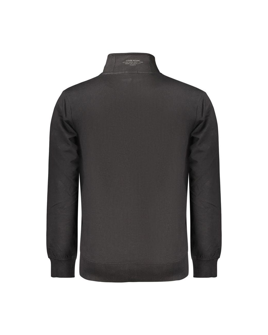 COVERI MOVING Black Cotton Men's Sweatshirt for men