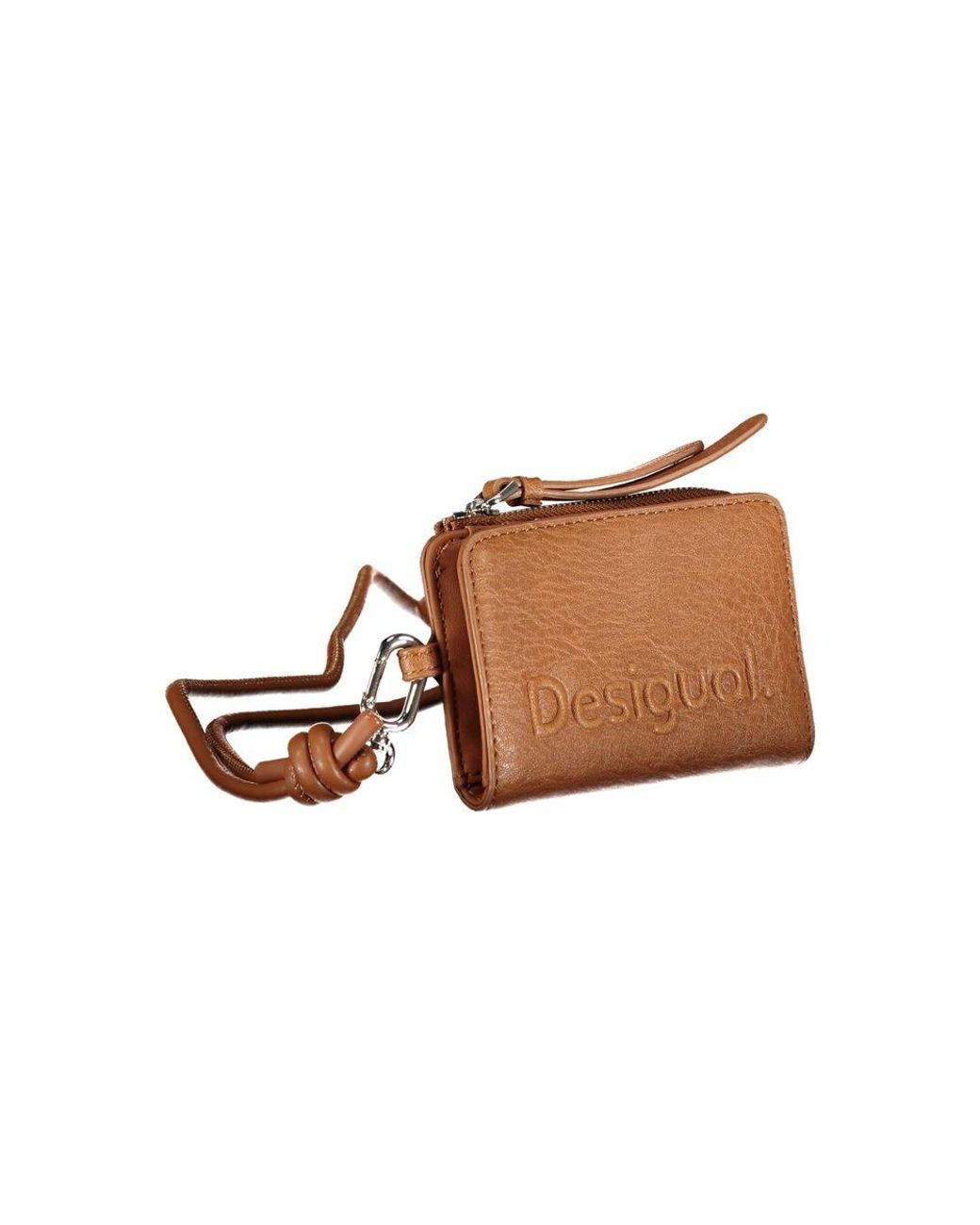 Desigual Brown Polyethylene Wallet