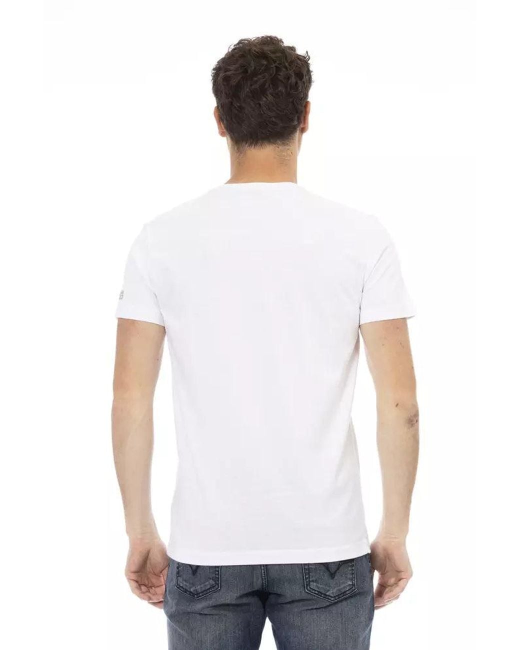 TRUSSARDI ACTION White Cotton Men T for men
