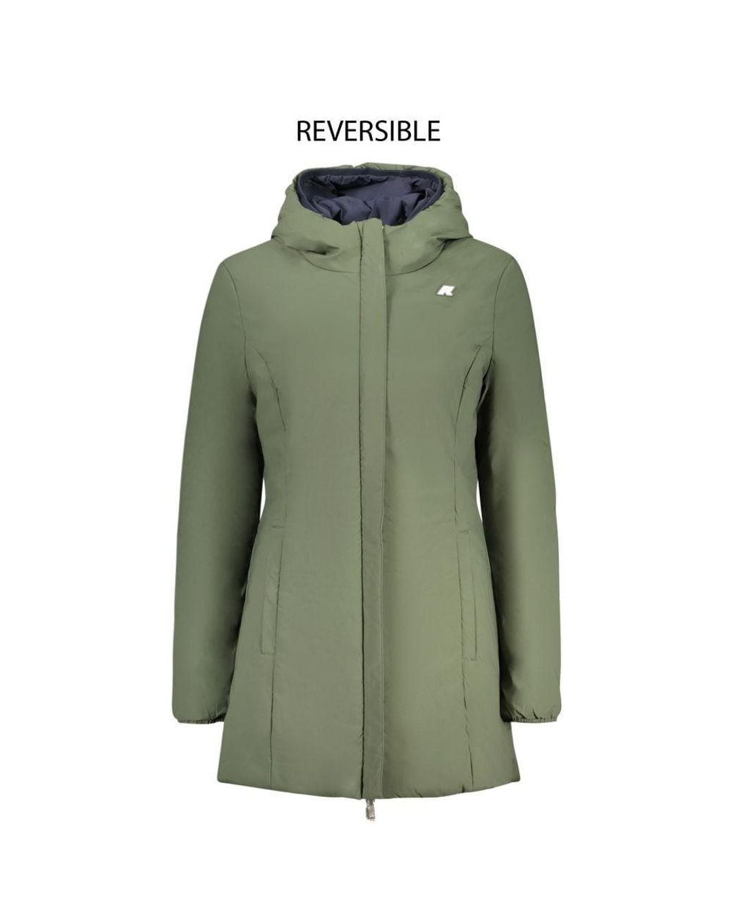 K-Way Blue Nylon 's Jacket - S
