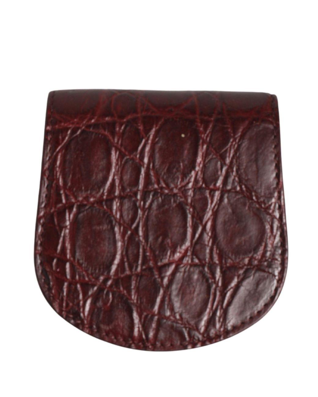 Dolce & Gabbana Purple Exotic Skin Condom Case Holder Pocket Wallet for men