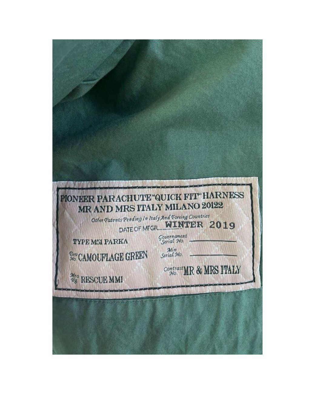 MR & MRS Green Cotton Jacket