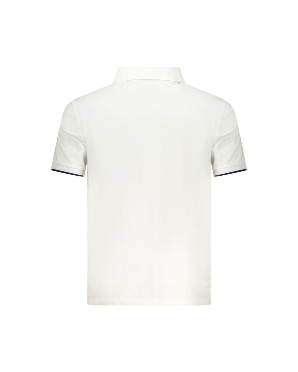 North Sails White Bianco Cotton Men Polo for men
