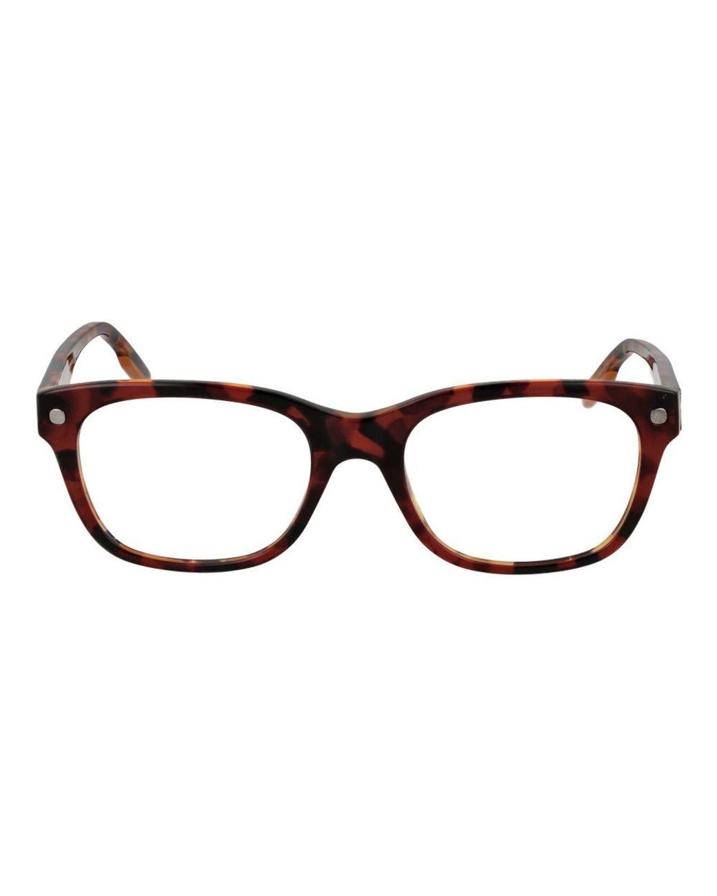Zegna Black Red Acetate Glasses (frames) for men