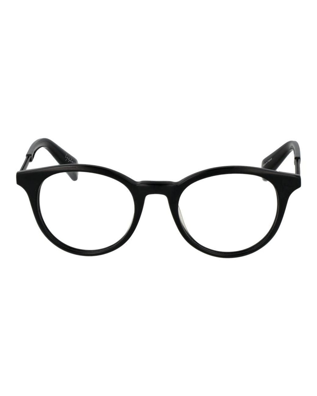 Yohji Yamamoto Black Plastic Glasses (Frames) for men