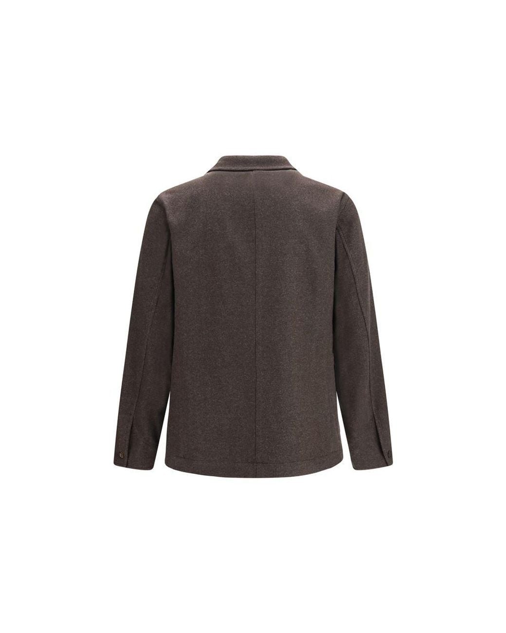 Finamore 1925 Gray Brown Wool Oves Aries Full for men