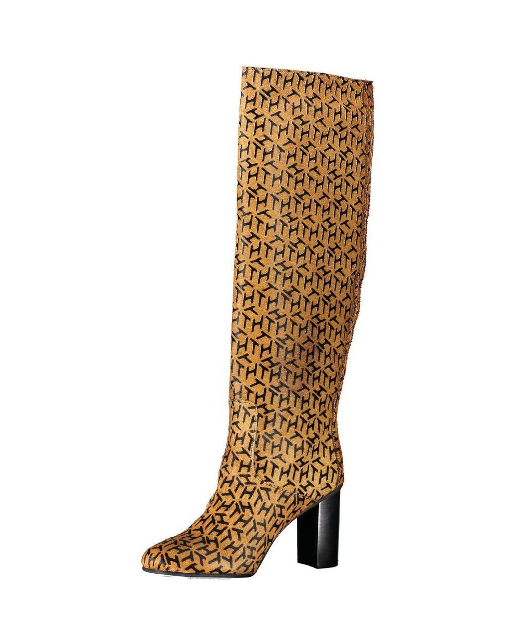 Tommy Hilfiger Metallic Leather Boot