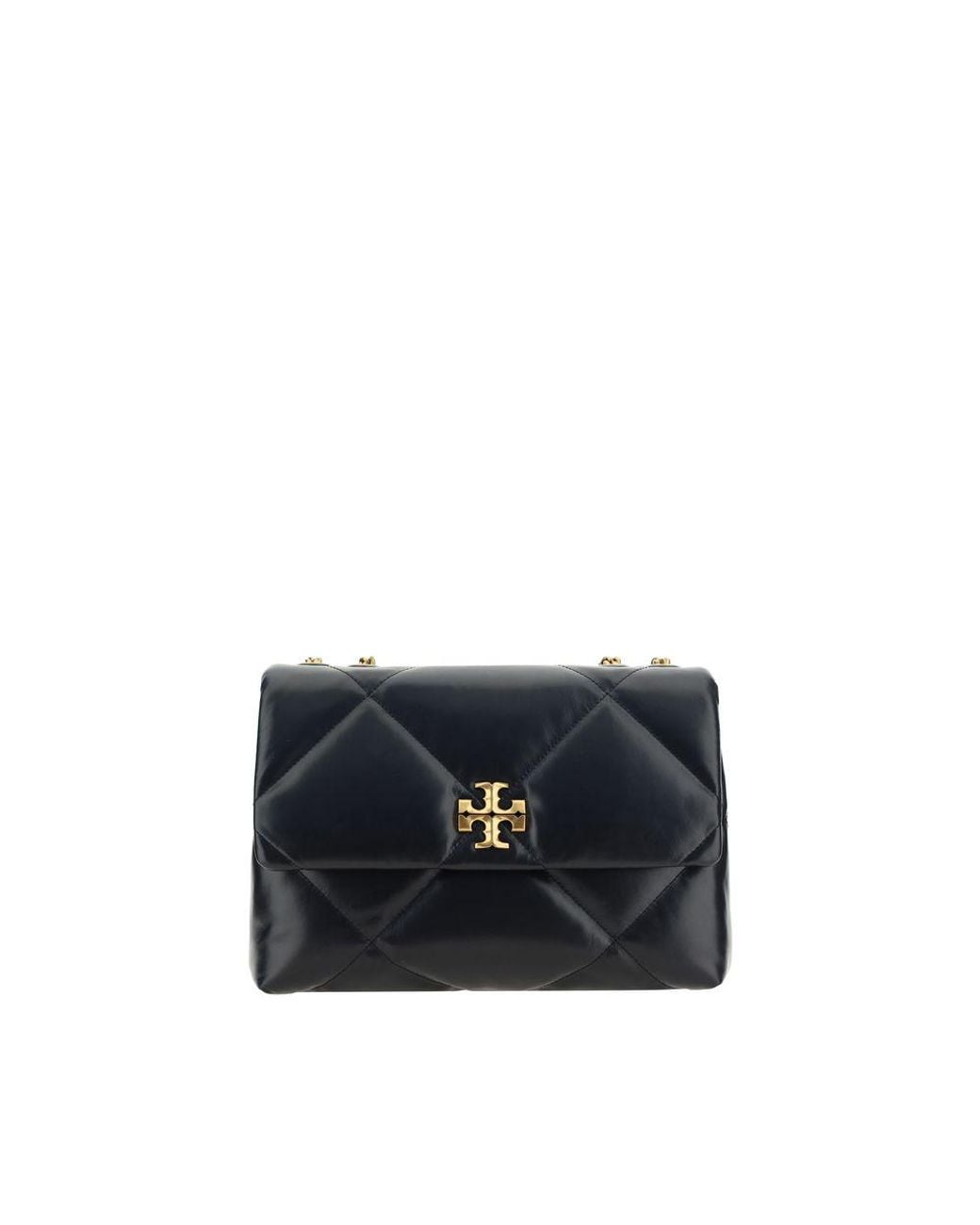 Tory Burch Black Lamb Ovis Aries Shoulder Bag