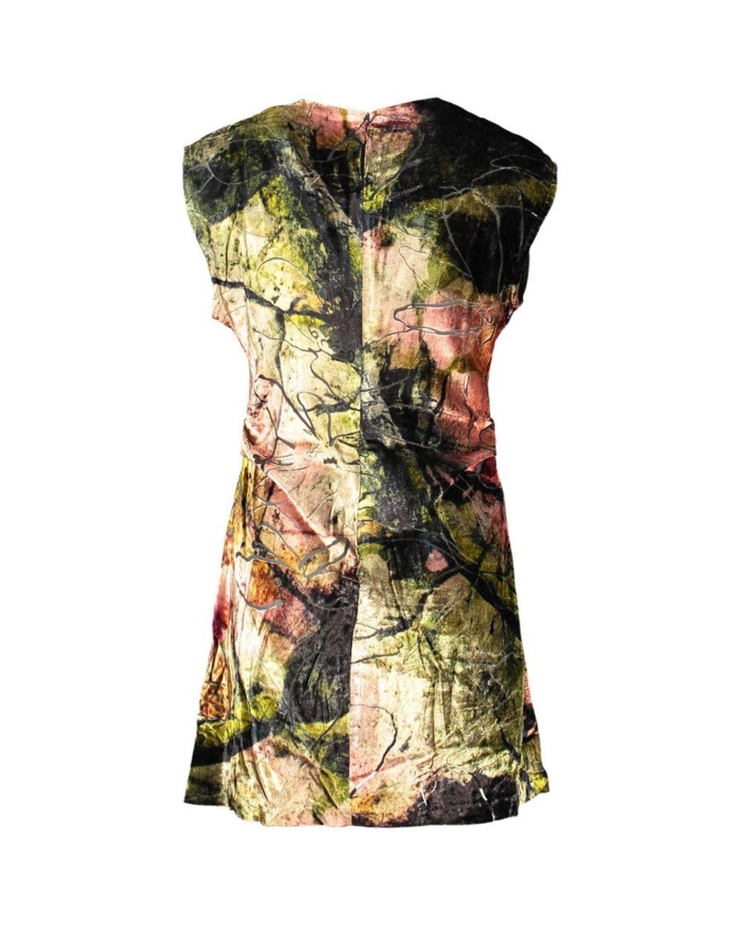Desigual Green Viscose Dress