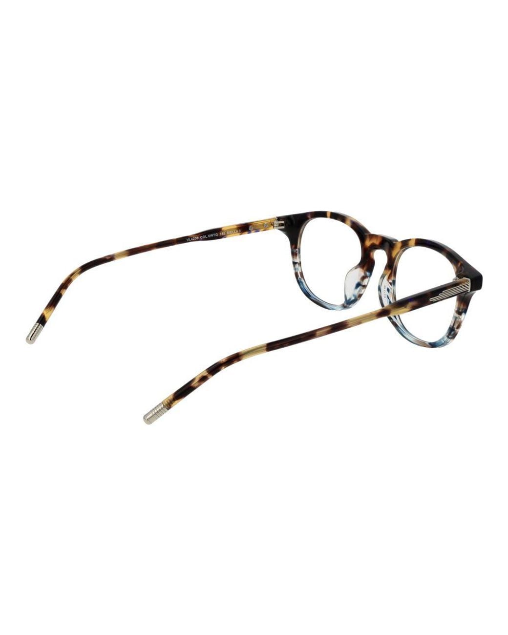 Lozza Brown Nickel (Alloy) Glasses (Frames) for men