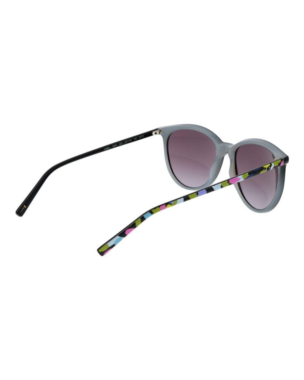 Ted Baker Brown Black Acetate Sunglasses