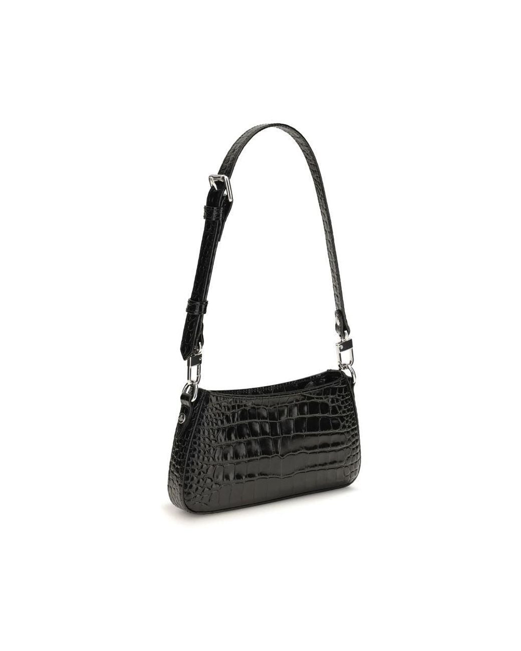 Vivienne Westwood Black Calf Leather Bos Taurus Shoulder Bag