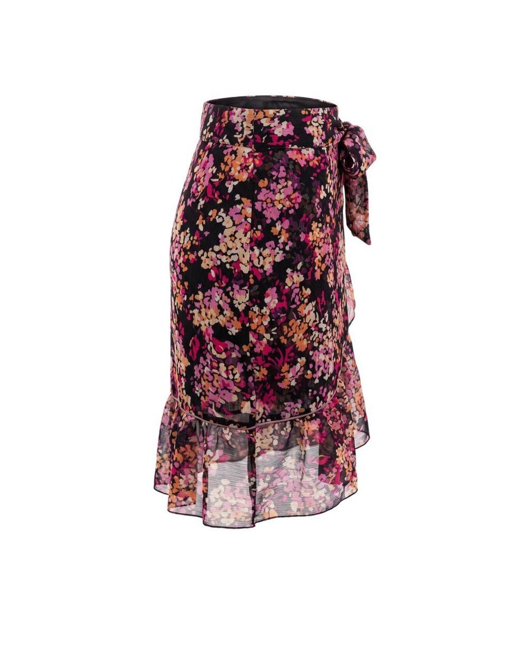 Trussardi Red Pink Polyester Skirt