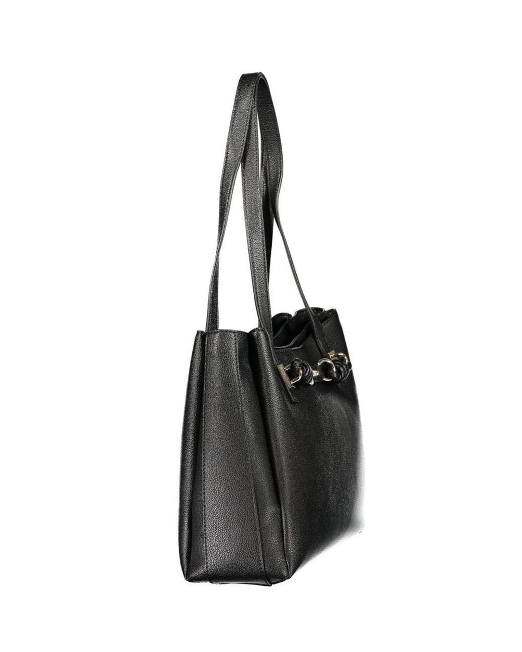 Guess Black Polyurethane Bag
