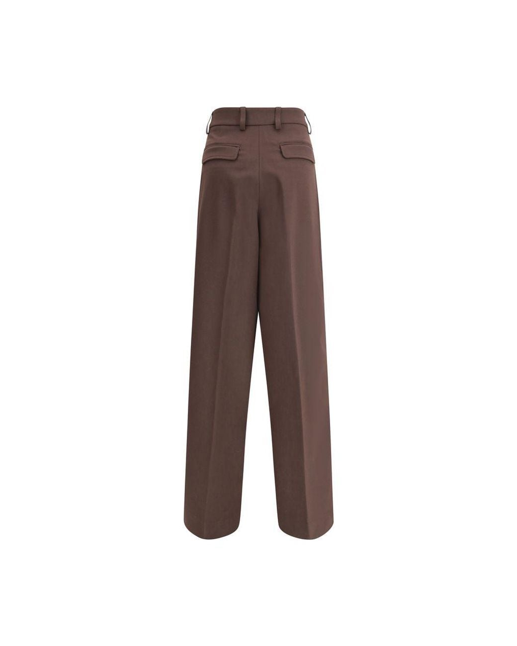 THE LATEST Brown Pleated Pants