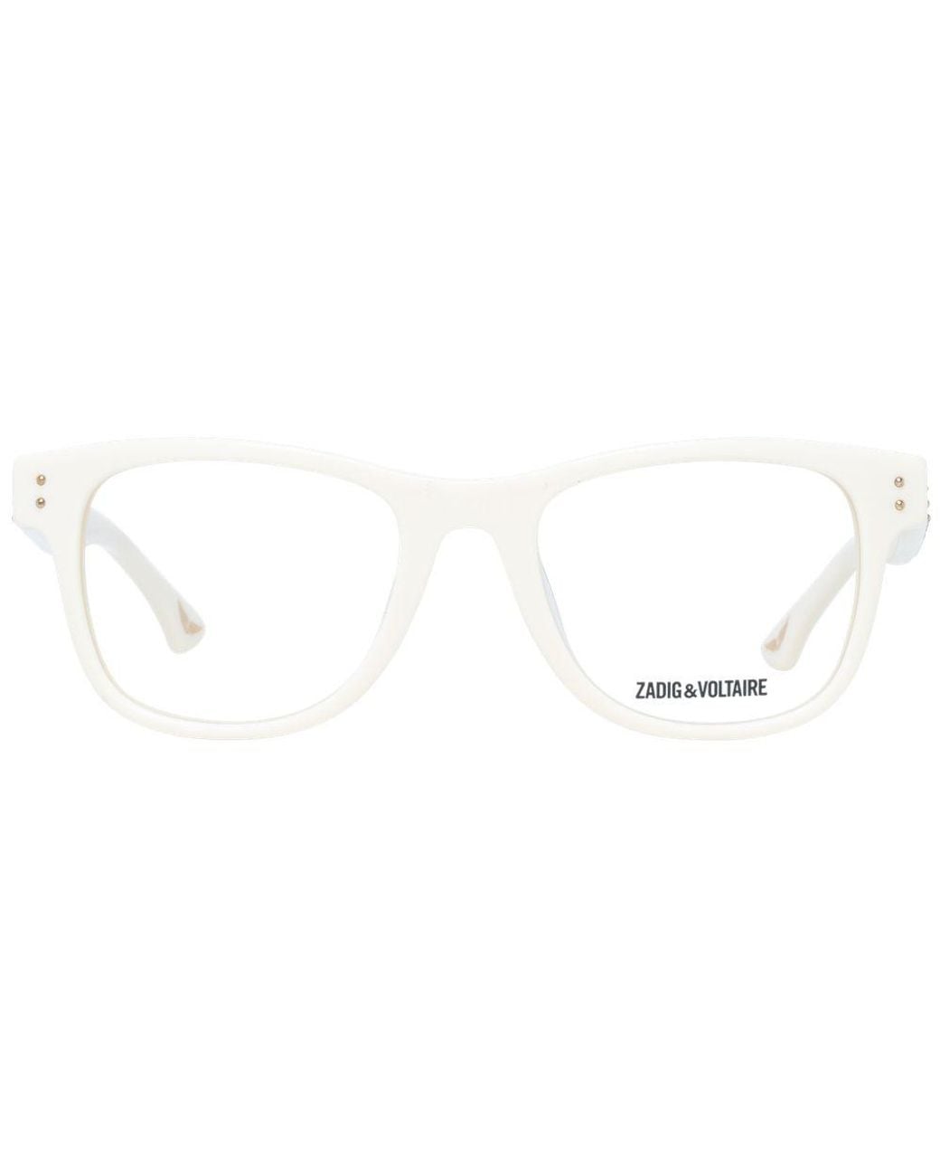 Zadig & Voltaire Metallic Plastic Glasses (Frames)