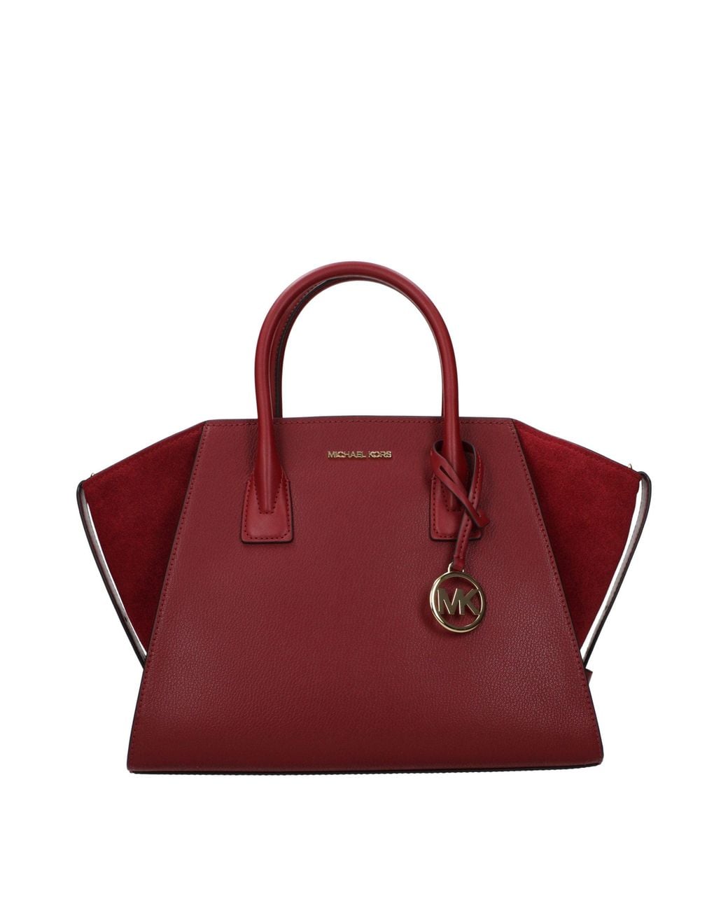 Michael Kors Red Leather Handbag