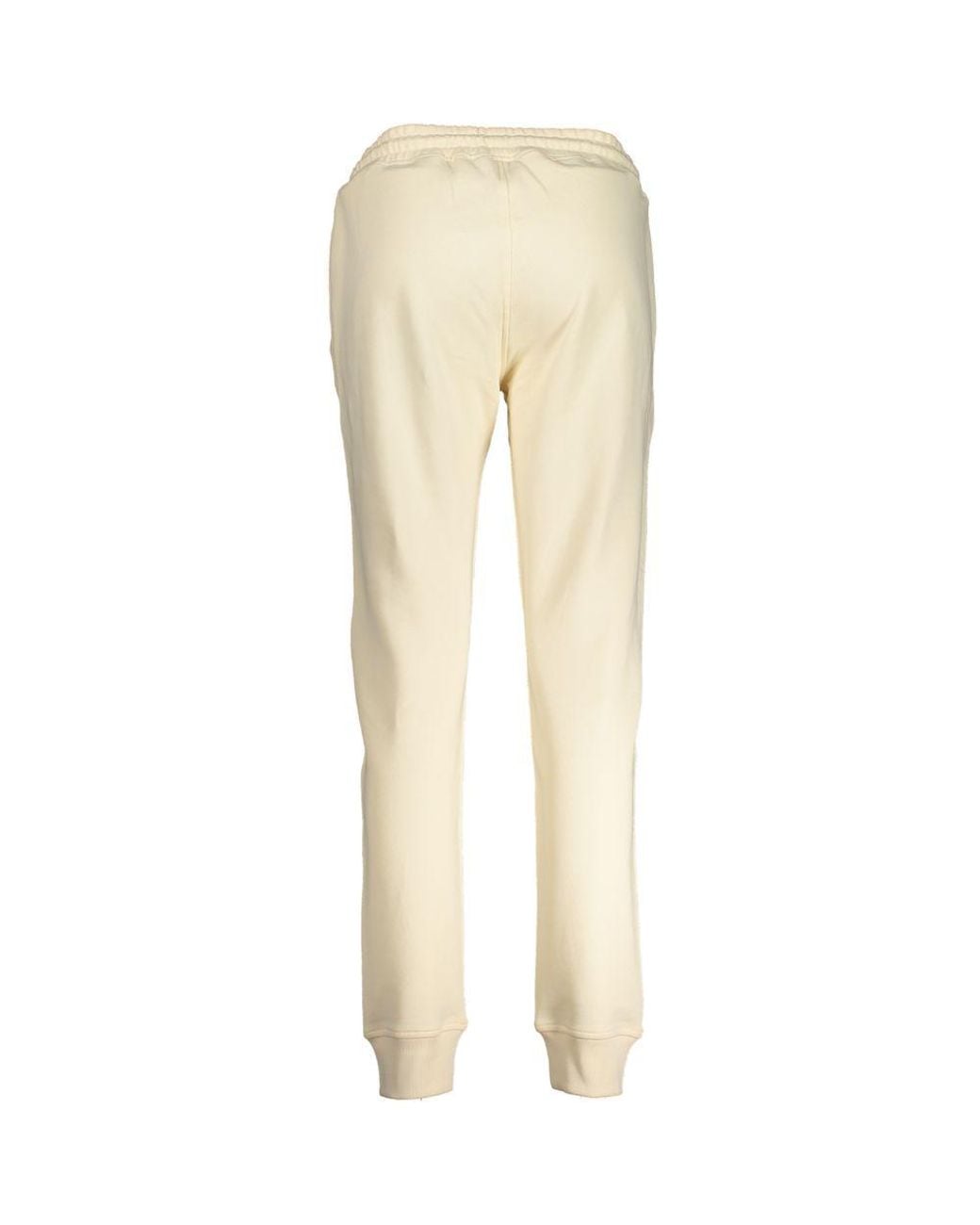 K-Way Natural Beige Cotton Pant - M