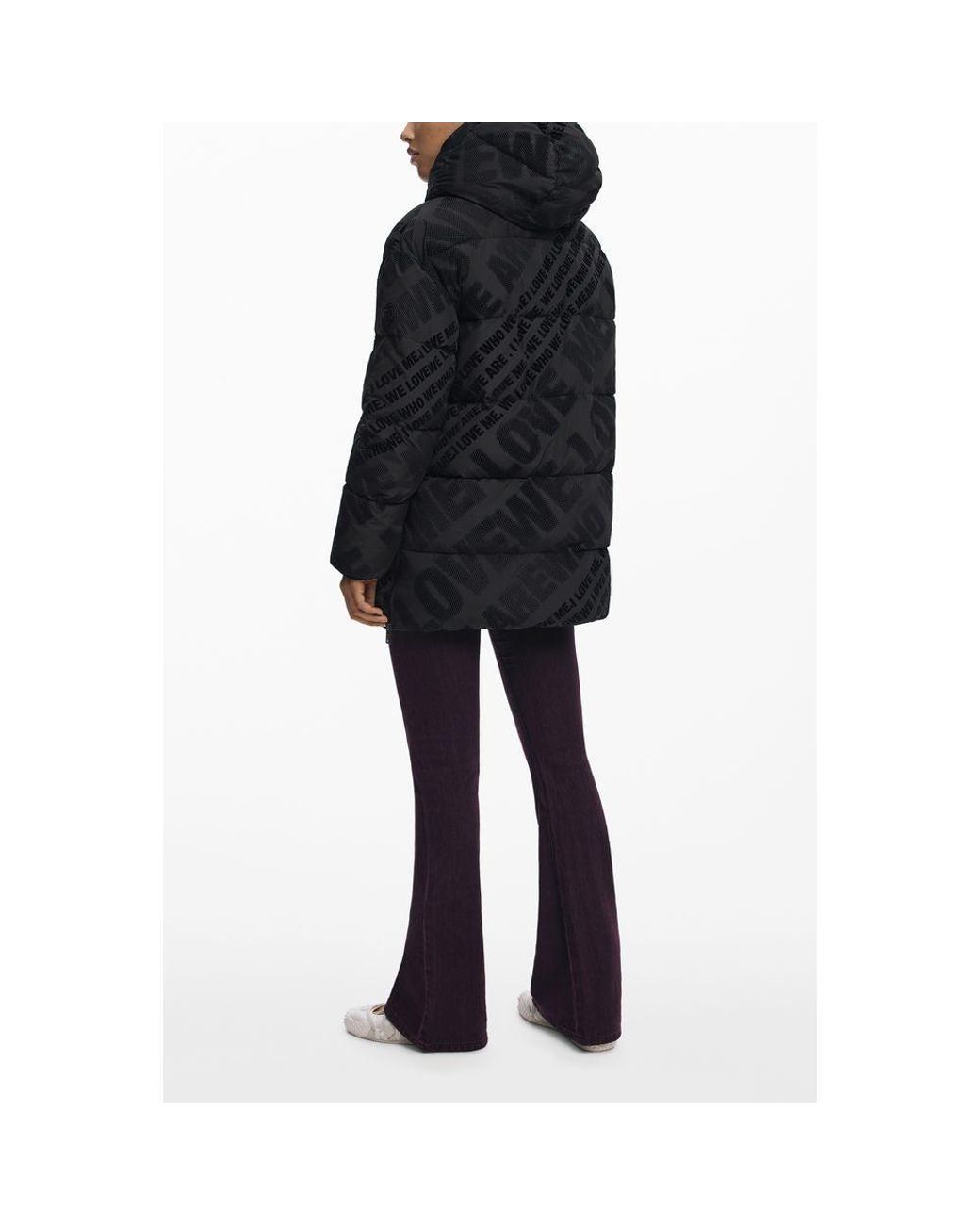 Desigual Black Polyester Jacket