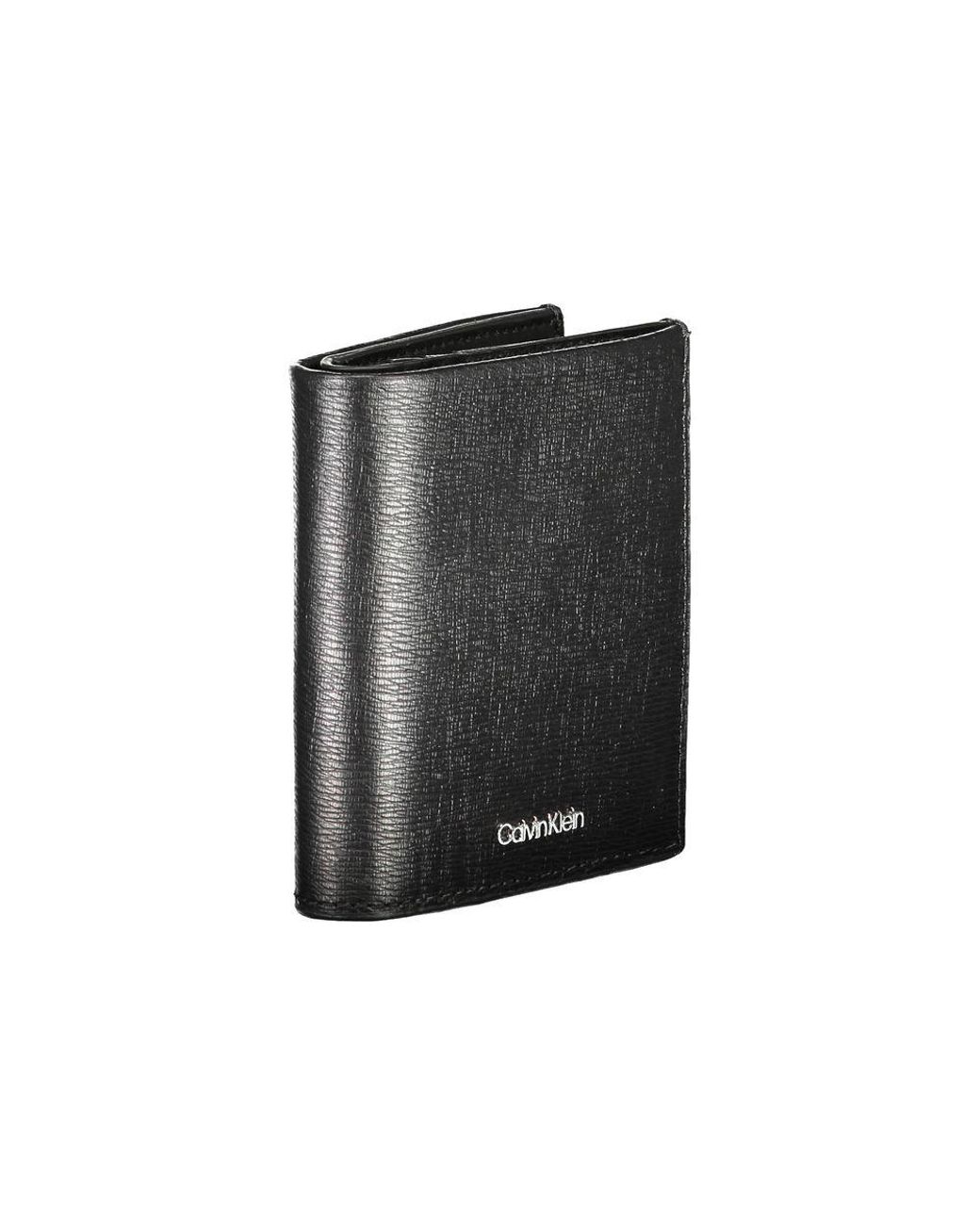 Calvin Klein Gray Leather Wallet for men