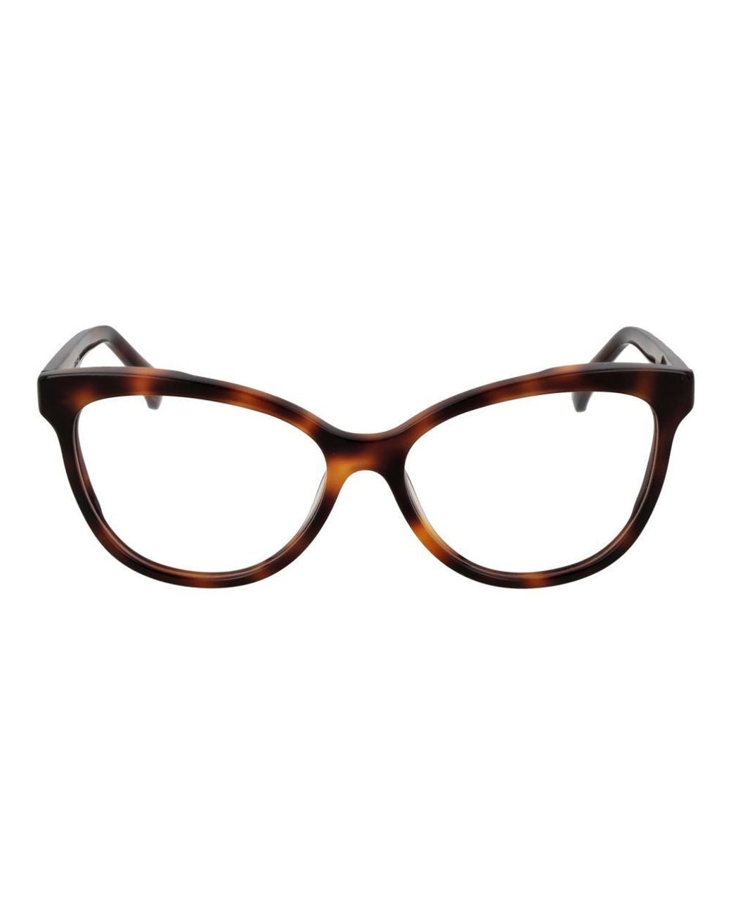 Max Mara Black Elegant Rectangular Optical Frames