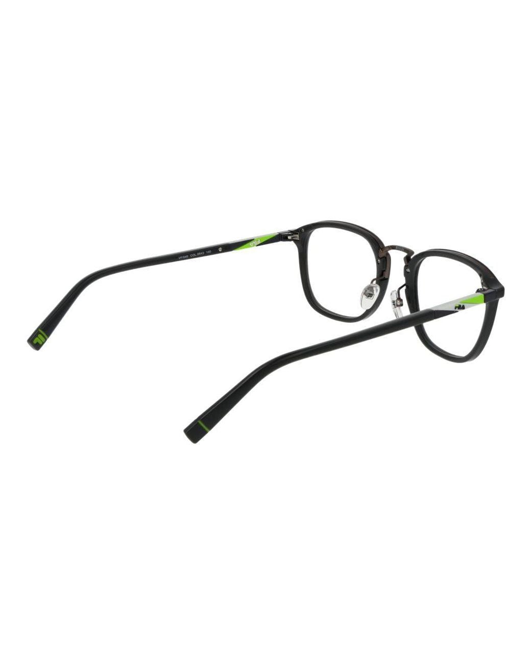 Fila Black Plastic Glasses (Frames)
