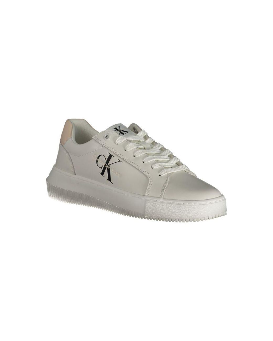 Calvin Klein Gray Platform Sneakers Model Ck Jeans Lea