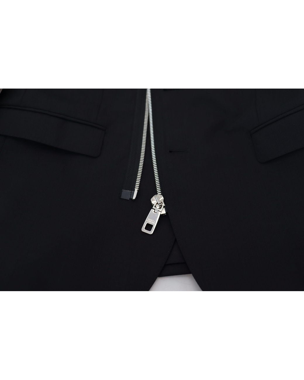 Dolce & Gabbana Blue Elegant Virgin Wool Jacket for men