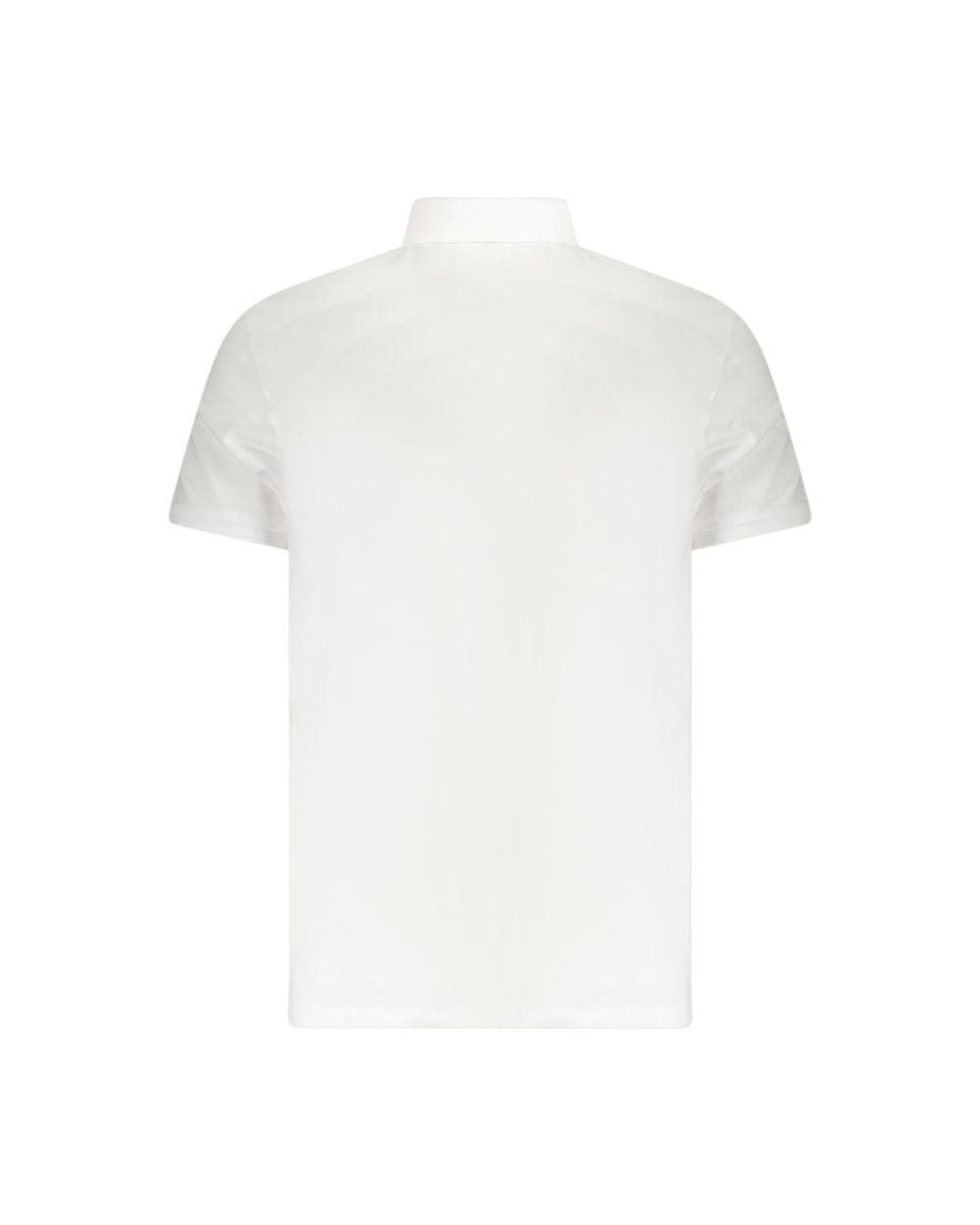 Calvin Klein White Cotton Polo Shirt for men
