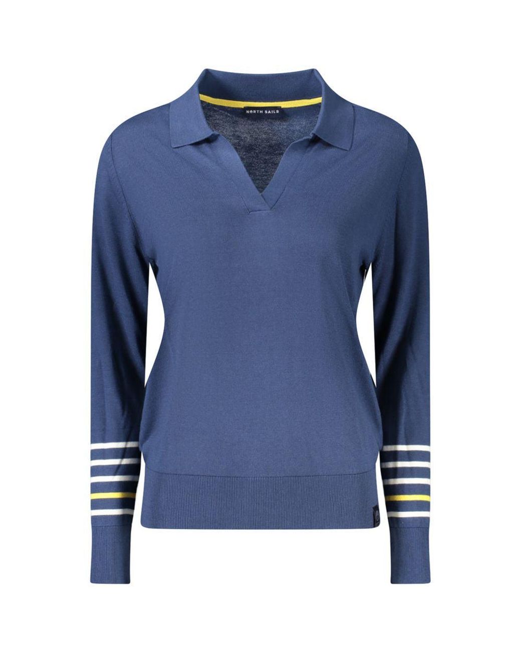 North Sails Blue Cotton Sweater