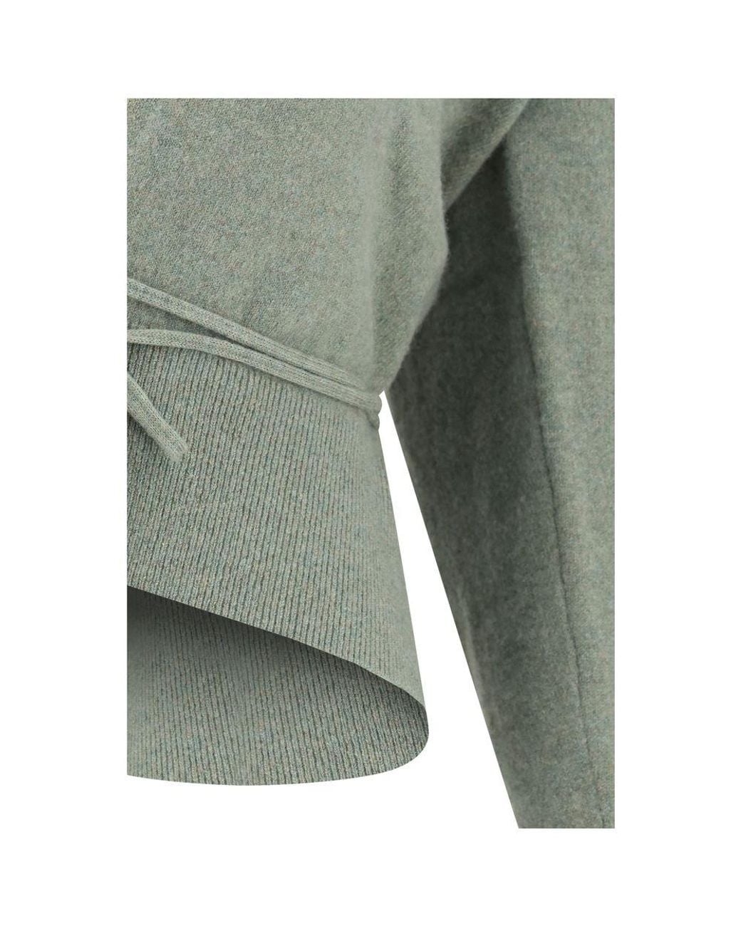 Extreme Cashmere Green Bicolor Cashmere Cardigan